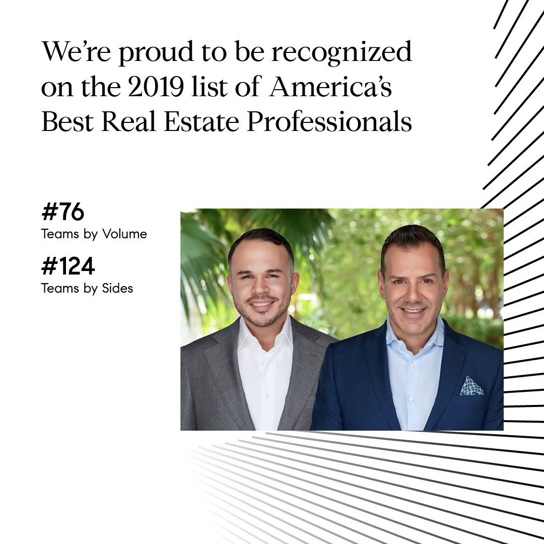 Honored To Be Ranked On The Real Trends Best Real Estate Professionals
